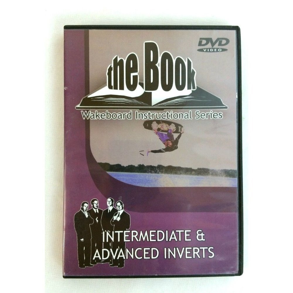 The Book Intermediate and Advanced Inverts Wakeboarding Instructional DVD Extrem